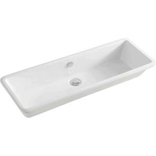 Lavabo porcelænsbadevask Gea 90 til underlimning