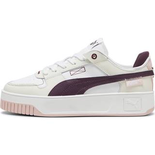 PUMA Carina Street VTG Women&#39;s Sneakers, Shoes, White/Midnight Plum/Vapor Gray, 38