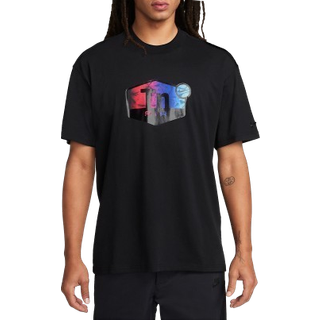 Nike Sportswear-T-shirt med grafik til mænd - sort