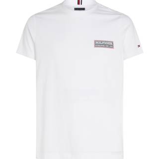 Printed Badge T-shirt, White, XL