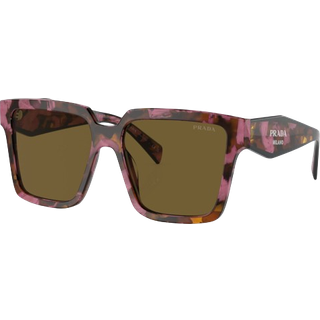 Prada PR 24ZS 18N01T 56 Solbriller Kvinder Tortoiseshell - Purple Tortoise - 56mm