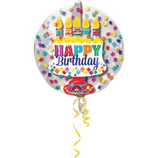Happy Birthday Ballon in Ballon 60cm