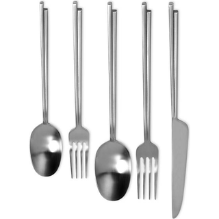 Serax Dune bestiksæt 5 dele gaveæske Stainless steel