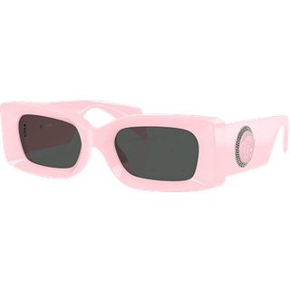 Versace Unisex VE4474U 548587 Solbriller Injiceret Rosa Grå Firkantet Normal