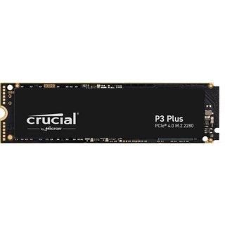 Crucial P3 Plus SSD interno NVMe M.2 PCIe Gen4 1TB - fino a 5.000MB/s - compatibile notebook e desktop - CT1000P3PSSD801