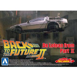 BACK TO THE FUTURE 2 - Delorean - Model Kit 1/43 10cm