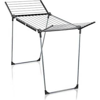 Pegasus 180 Solid Black Tørrestativ fra Leifheit - Black farve - Rustfrit stål