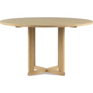 Mavis Arv Bord Hvid Pigmenteret Ø130 Cm - Spisebord & Barbord Eg Hvidpigmenteret Eg - 1317813