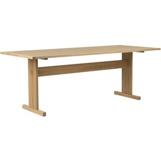 Mavis Arv Bord Hvid Pigmenteret 85x200 Cm - Spisebord & Barbord Eg Hvidpigmenteret Eg - 1317820