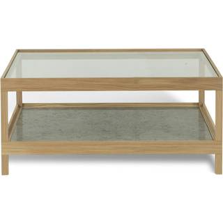 Mavis Ima Sofabord 90x90 Cm - Sofabord Eg Hvidpigmenteret Eg - 1314890