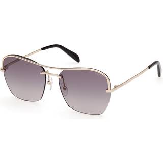 Pucci Emilio Pucci EP0225 32B 56 Solbriller Kvinder Guld - Shiny Pale Gold - 56mm