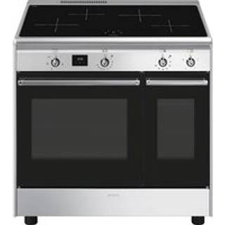 SMEG CX92IM Induktionskomfur Rustfrit stål
