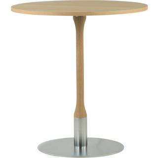 Mavis Rod Bord Hvid Pigmenteret Ø70 Cm - Spisebord & Barbord Eg Hvidpigmenteret Eg - 1309870R