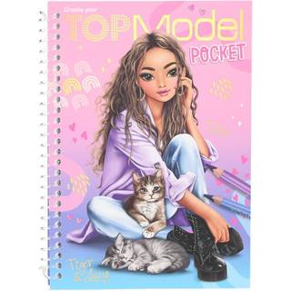 TOPModel Lommemalebog, Talita med Tiger & Lucy