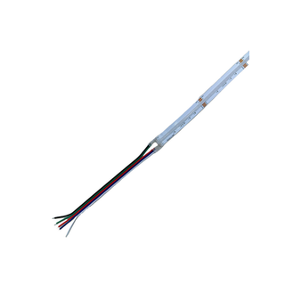 LED strip samler til løse ledninger - 10mm, RGB+W COB, IP20, 5V-24V