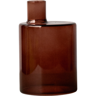 DBKD Pipe vase 12 cm Dark red