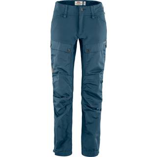 Fjällräven Women's Keb Trousers Curved Indigo Blue, 36 Regular