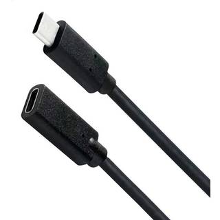 NÖRDIC 20cm USB3.2 Gen2 USB-C forlængerkabel til 10Gbps 5A 100W Thunderbolt3