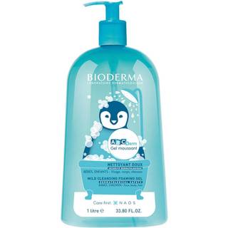 Bioderma ABC Derm Mild Cleansing Foaming Gel Brusegel til børn 1000 ml - 1000 ml