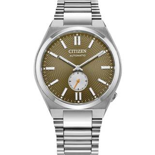 Citizen NK5010-51X Herren-Armbanduhr Tsuyosa Automatik Stahl/Moosgrün