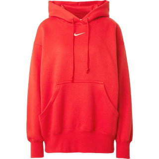 Oversized Nike Sportswear Phoenix Fleece-pullover-hættetrøje til kvinder - rød - S (EU 36-38)