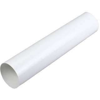 Duka Ventilationsrør Ø100 x 500 mm, hvid
