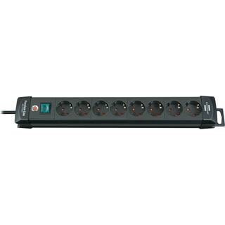 Steckdosenleiste Premium-Line 8fach 3m sw