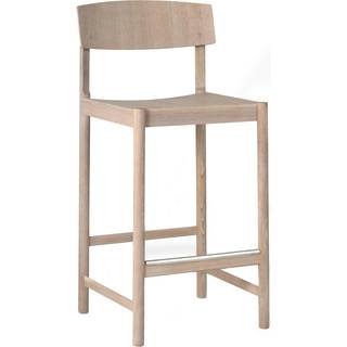 Mavis Rod Barstol 65 Cm Voksolieret etræ - Barstole Eg Hvid - 1609665