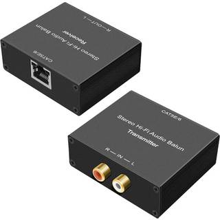 NÖRDIC SGM-129 analog stereo RCA HIFI Extender løbet Cat5e