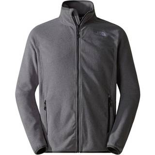 The North Face Men's 100 Glacier Full-Zip Fleece TNF Medium Grey Heather, M