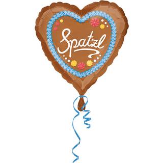 Spatzl Lebkuchenherz Folienballon