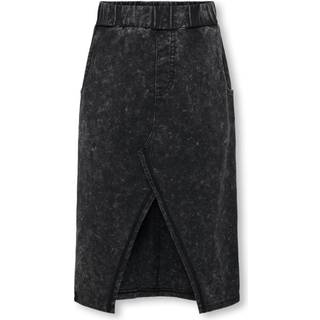 Kids Only Black Washed Sweatnederdel