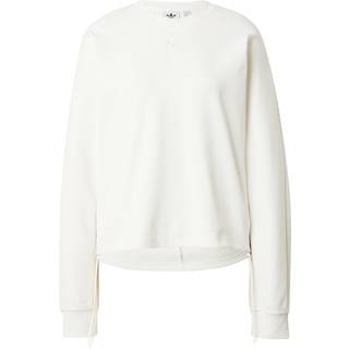 Ruched 3-Stripes Loose sweatshirt - Cloud White