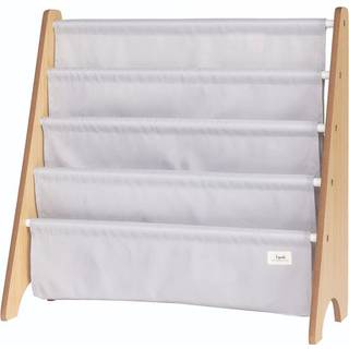 Bogreol til børn - Beige - 62cm x 25cm x 61cm - Gunilla