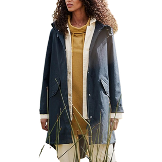 Seasalt Cornwall Søfarende Linen Blend Vandtæt frakkeEU 48 (UK 20)