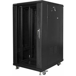 Lanberg FF01-6822-12B - 22U - Free Standing Rack Cabinet