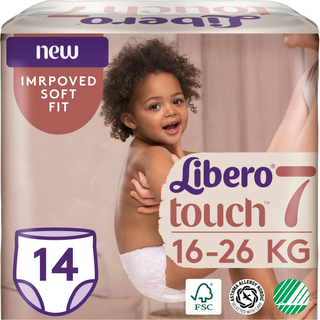 Libero Touch 7 Pants 16-26 kg. - 14 stk.