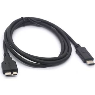 NÖRDIC USB C til USB Micro B kabel 1m, 3.2 Gen 1 til ekstern harddisk