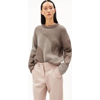 ARMEDANGELS Women's Mayraa Vanise Sweatere Damer størrelse XXL farve brun
