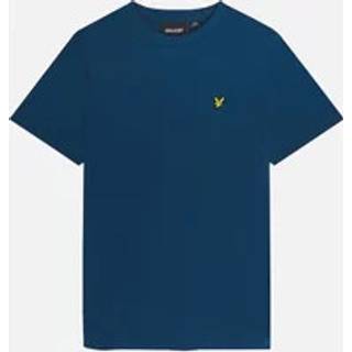 Lyle & Scott Lyle & Scott Apres Blue Boys Essentials 100% Cotton Crew Neck T-Shirt