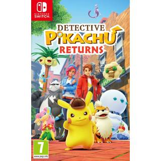 Detective Pikachu Returns (Nintendo Switch) ➞ På lager - klar til levering og afhentning