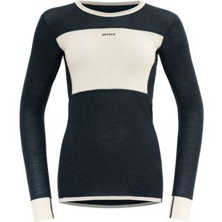 Devold Women's Wool Mesh Shirt Ink/Offwhite, XL