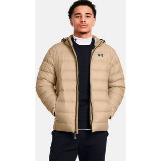 Jakke med hætte Under Armour Legend Down Hooded Jacket 1385837-299 Størrelse S