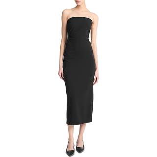 Vince Strapless midi dress - black - XL