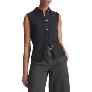 Vince Buttoned top - black - L
