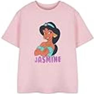 Vanilla Underground Vanilla Underground Pink Jasmine Girls Disney Princess Licensed 100% Cotton T-Shirt