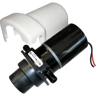 Fyldnings- &amp; tømme pumpe til elektrisk toilet Jabsco 37010, 24 V