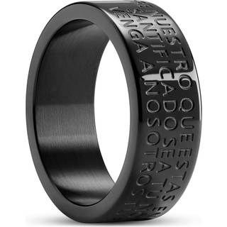 Unity | 8 mm Sort Spansk Fadervor Ring