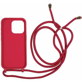 Mobile Origin Lanyard Case - cherry - iPhone 15 Pro