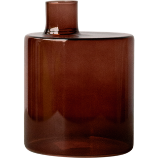DBKD Pipe vase 14 cm Dark red